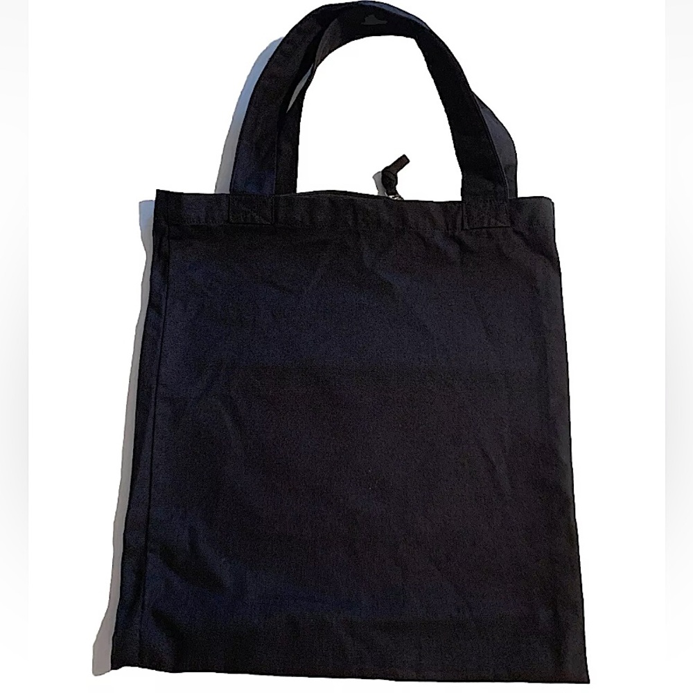 Mango - Basic Functional Black Fabric Tote ! - image 2